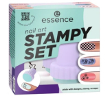 Essence Nail Art Stampy Set 01 sada s razítkem na nehty