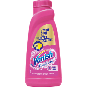 Vanish Oxi Action gelový odstraňovač skvrn růžový, 500 ml