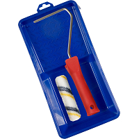Spokar Nylon podlahářský váleček na malování s držákem a vaničkou, 100 mm
