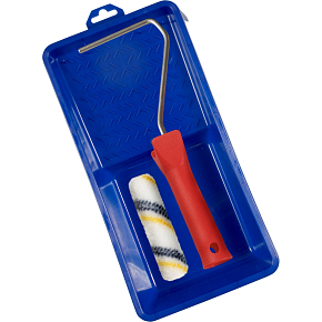 Spokar Nylon podlahářský váleček na malování s držákem a vaničkou, 100 mm