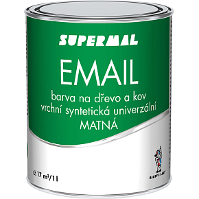 Supermal Email S2013 0100 bílý mat, 0,6 l