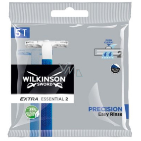 Wilkinson Extra 2 Precision jednorázový holicí strojek 2 břity 5 kusů