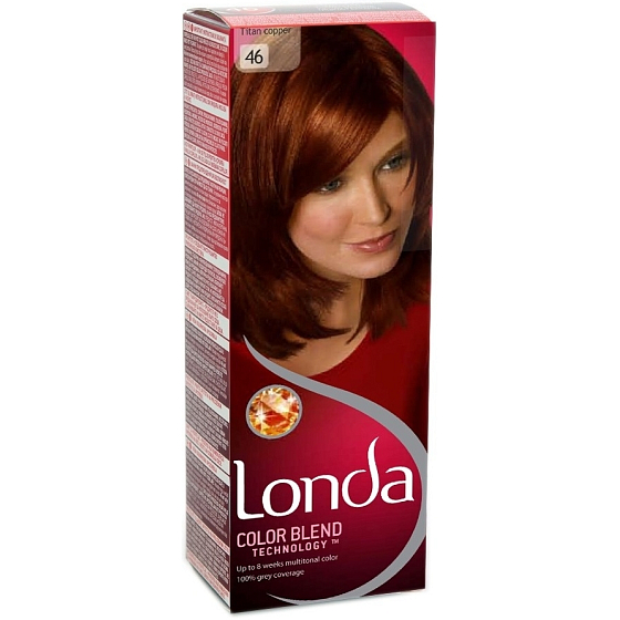 Londa Color Blend Technology barva na vlasy 46 titanově měděná