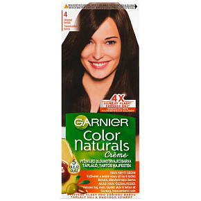 Garnier Color Naturals Creme barva na vlasy, odstín středně hnědá 4