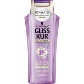 Gliss Kur Asia Straight regenerašví šampon pro rovný vlas 250 ml