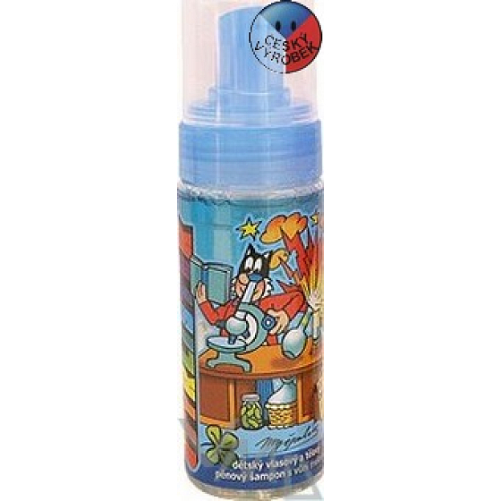 Bohemia Gifts Kids Čtyřlístek Myšpulín 2v1 vlasový a tělový šampon 150 ml
