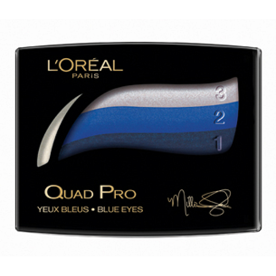 Loreal Paris Quad Pro oční stíny 358 Bleu Nuit 2 g