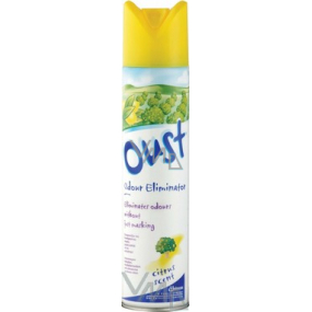 Oust Odour Eliminator Citrus Scent vůně čistoty osvěžovač vzduchu 300 ml