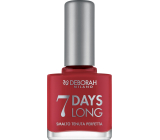 Deborah Milano 7 Days Long Nail Enamel lak na nehty 860 Strawberry Red 11 ml