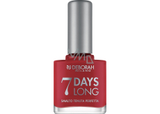 Deborah Milano 7 Days Long Nail Enamel lak na nehty 860 Strawberry Red 11 ml