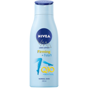 Nivea Q10 osvěžující tělové mléko na nohy pro normální pokožku 200 ml