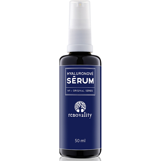 Renovality Hyaluronové sérum pro všechny typy pleti 50 ml s dávkovačem