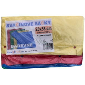 FoodPack Sáček mikroténový svačinový zamrazovací 250 x 350 mm 100 kusů