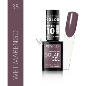 Revers Solar Gel gelový lak na nehty 35 Wet Marengo 12 ml