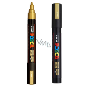 Posca Univerzální akrylátový popisovač 1,8 - 2,5 mm Zlatá PC-5M