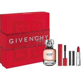 Givenchy L Interdit parfémovaná voda pro ženy 50 ml + řasenka 4 g + rtěnka 1,5 g, dárková sada