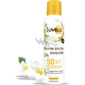 Lovea Bio SPF50 voděodolný ochranný sprej na opalování 200 ml