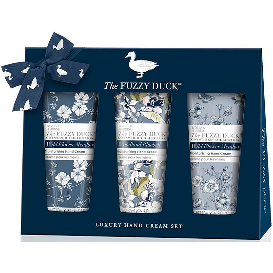 Baylis & Harding Cotswold květiny krém na ruce 3 x 50 ml, kosmetická sada pro ženy