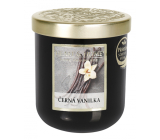Heart & Home Černá vanilka Sojová vonná svíčka střední hoří až 30 hodin 115 g