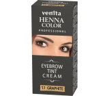 Venita Henna Profesional krémová barva na obočí 1.1 Grafitová 15 ml