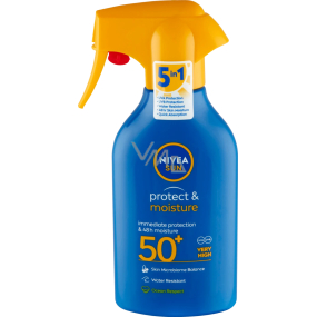 Nivea Sun Protect & Moisture OF50 hydratační sprej na opalování 270 ml