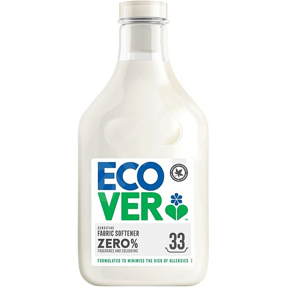 ECOVER Sensitive Fabric Softener Zero % ekologická aviváž 33 dávek 1 l