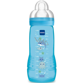 Mam Baby Bottle kojenecká láhev pro děti Modrá 4+ měsíce 330 ml