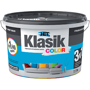 Het Klasik Color malířská barva, 0417 modrá, 7+1 kg