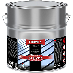 Formex S2003 základ na pozink základní barva na kov, 0110 šedý, 9 l