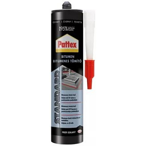PATTEX Bitumenový střešní tmel, černý, 280 ml