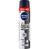 Nivea Men Black & White Invisible Original antiperspirant ve spreji, 250 ml