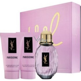 Yves Saint Laurent Parisienne toaletní voda 50 ml + sprchový gel 50 ml + tělové mléko 50 ml, dárková sada