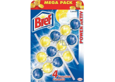 Bref Power Aktiv 4 Formula Lemon WC blok Mega pack 3 x 50 g