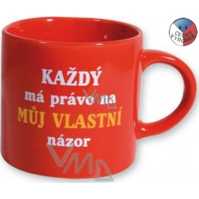 Nekupto Dárky s humorem Každý má právo na můj vlastní názor hrnek 0,4 l 1 kus