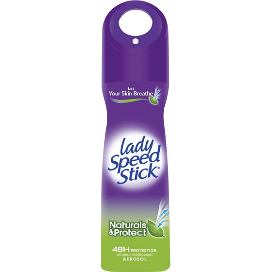 Lady Speed Stick Naturals & Protect antiperspitant deodorant sprej pro ženy 150 ml