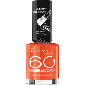 Rimmel London 60 Seconds lak na nehty 440 Sun Downer 8 ml