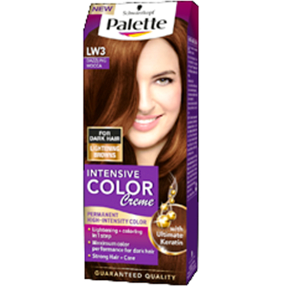 Schwarzkopf Palette Intensive Color Creme barva na vlasy odstín LW3 Oslnivá moka