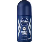 Nivea Men Protect & Care kuličkový antiperspirant roll-on 50 ml