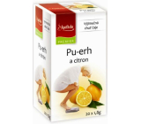 Apotheke Natur Pu-erh a citron čaj napomáhá v boji s nadváhou 20 x 1,8 g