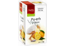 Apotheke Natur Pu-erh a citron čaj napomáhá v boji s nadváhou 20 x 1,8 g