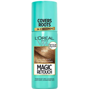 Loreal Paris Magic Retouch vlasový korektor šedin a odrostů Beige 75 ml