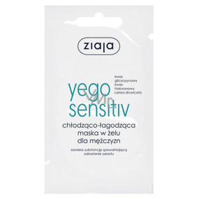 Ziaja Yego Men Sensitive pleťová gelová maska 7 ml