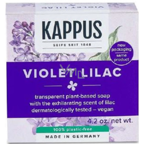 Kappus Violet Lilac - Šeřík luxusní toaletní mýdlo 125 g