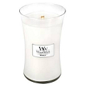 WoodWick Magnolia - Magnólie vonná svíčka s dřevěným knotem a víčkem sklo velká 609,5 g