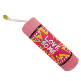 Bomb Cosmetics Milujeme Bomb - Love Bomb Šumivý balistik do koupele 160 g