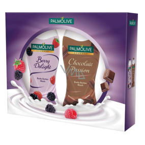 Palmolive Gourmet Berry Delight sprchový gel 250 ml + Gourmet Chocolate Passion sprchový gel 250 ml, kosmetická sada
