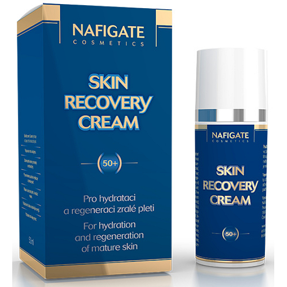 Nafigate Cosmetics Skin Recovery Cream omlazující krém, hydratuje a regeneruje zralou pleť 50+ 50 ml