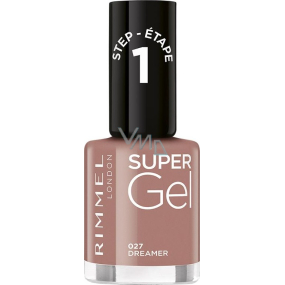 Rimmel London Super Gel lak na nehty 027 Dreamer 12 ml