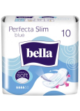 Bella Perfecta Slim Blue ultratenké hygienické vložky s křidélky 10 kusů