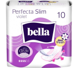 Bella Perfecta Slim Violet ultratenké hygienické vložky s křidélky 10 kusů